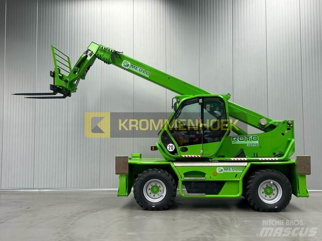 Merlo Roto 38.16 伸缩臂叉装车|叉装车