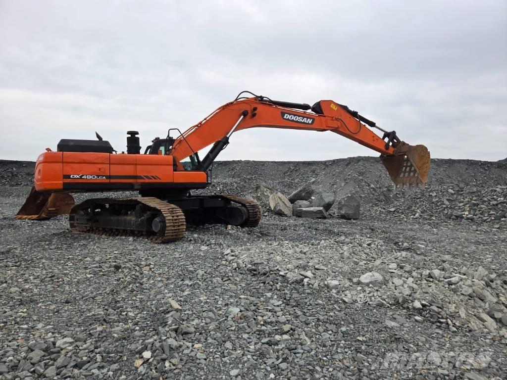 Doosan DX 480 LCA 履带挖掘机