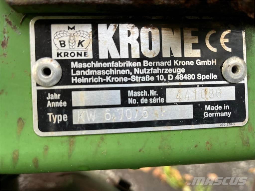 Krone KW 6.70/6 犁耙和摊草机