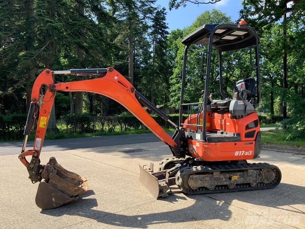 Kubota U 17-3 小型挖掘机