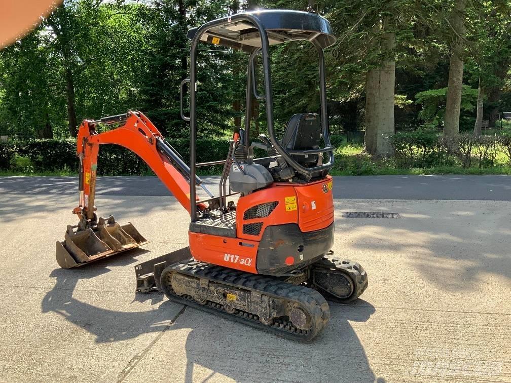 Kubota U 17-3 小型挖掘机