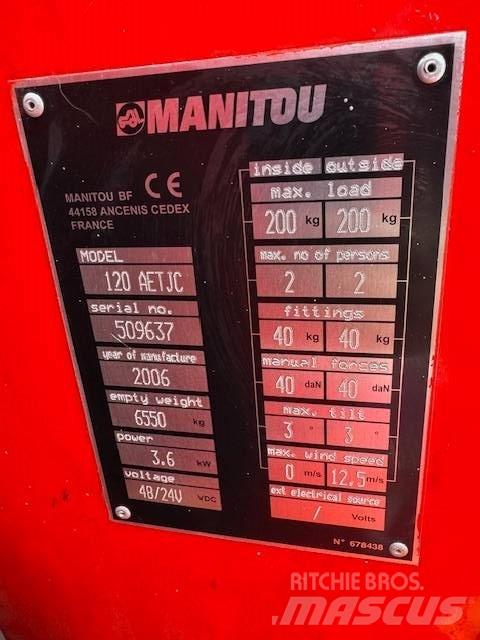 Manitou 120 AET JC 曲臂高空工作平台