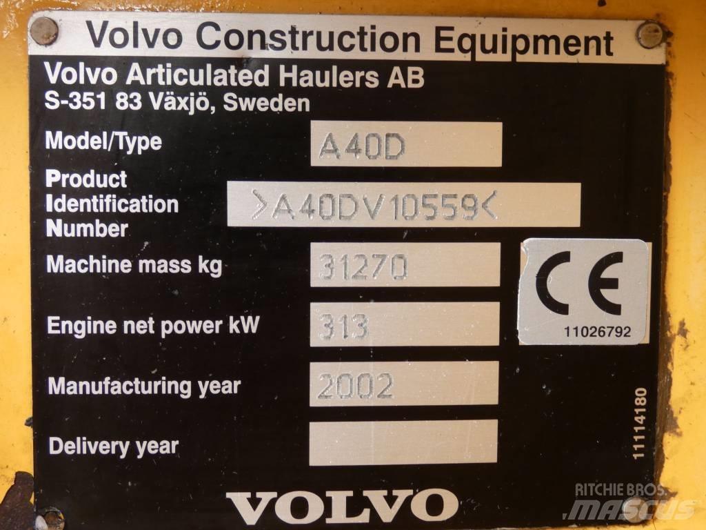 Volvo A 40 D 铰接式自卸车