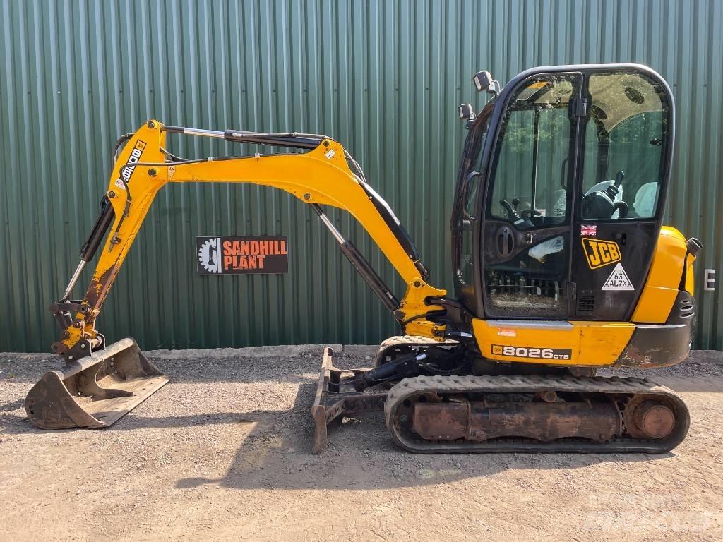 JCB 8026 CTS 小型挖掘机
