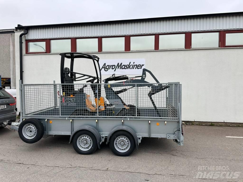 Ifor Williams GD125R 平板拖车