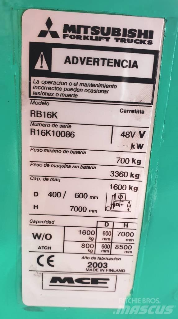 Mitsubishi RB16K 前移式叉车