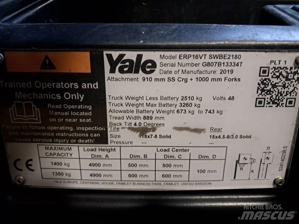 Yale ERP16VT 电动叉车