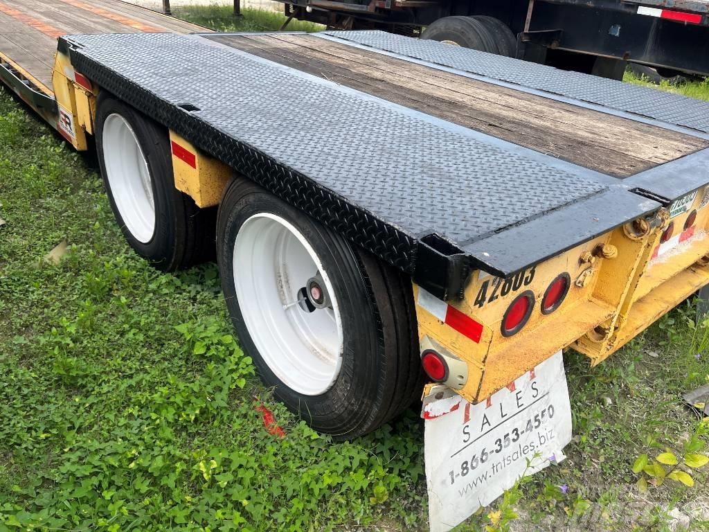 Fontaine 2 axle DD 平板拖车