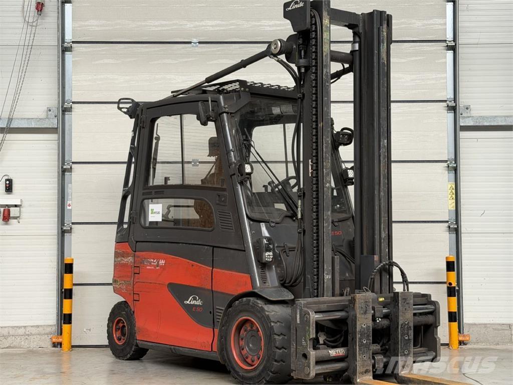 Linde E50HL-01 电动叉车