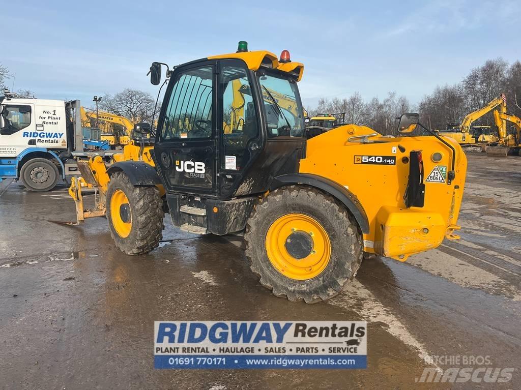 JCB 540-140 伸缩臂叉装车|叉装车