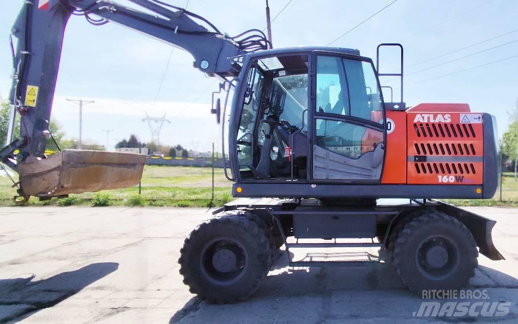 Atlas 160 W 轮式挖掘机