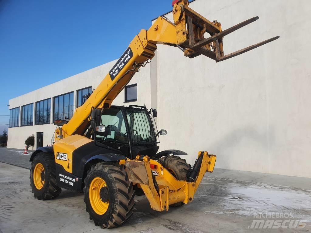 JCB 533-105 M348 伸缩臂叉装车|叉装车