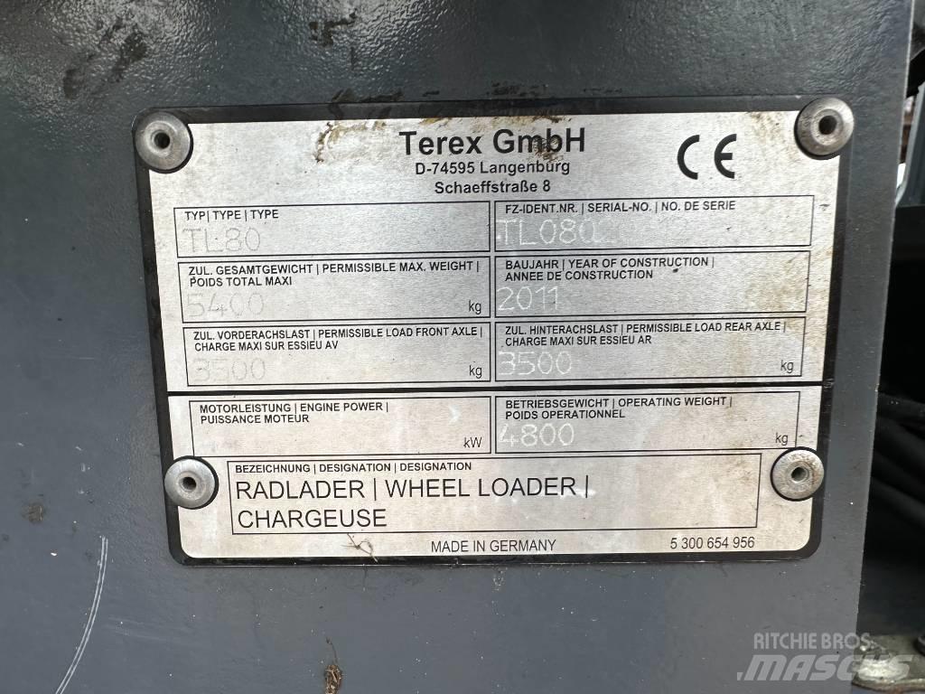 Terex TL 80 轮式装载机