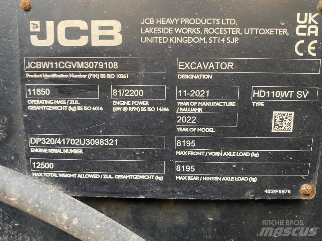 JCB 110 W 轮式挖掘机