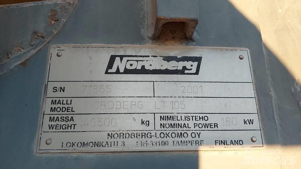 Metso Nordberg LT105 移动式破碎机