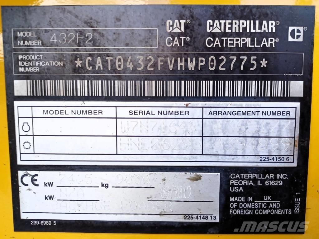 CAT 432 F 反铲装载机
