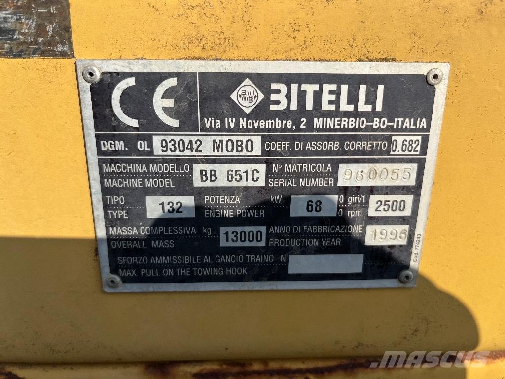 Bitelli BB 651 C 沥青摊铺机