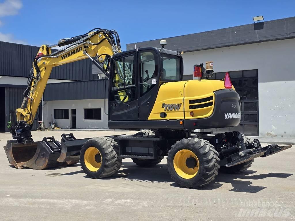 Yanmar B 110 W 轮式挖掘机