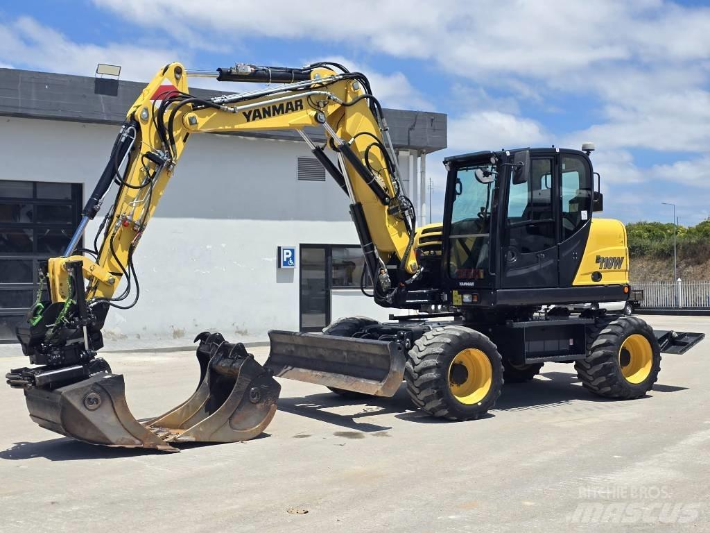 Yanmar B 110 W 轮式挖掘机