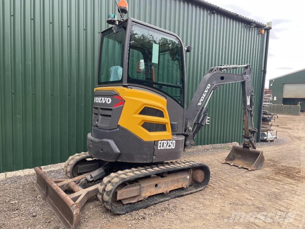 Volvo ECR 25 D 小型挖掘机