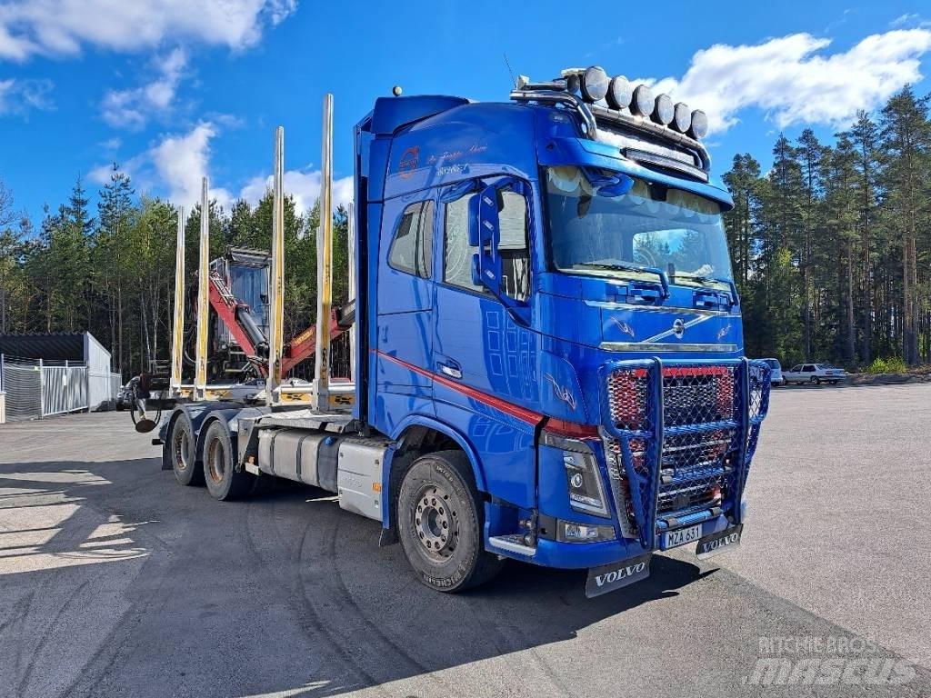 Volvo FH 16 650 6X4 木材运输车
