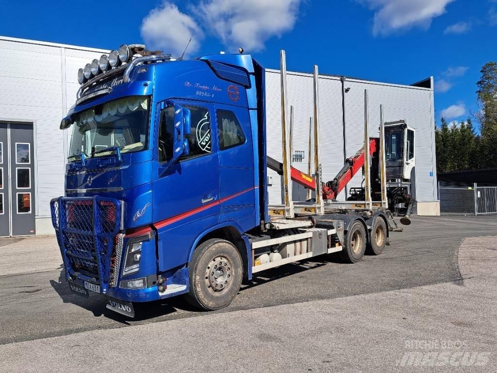 Volvo FH 16 650 6X4 木材运输车