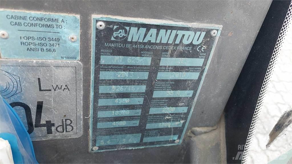 Manitou MT625T 伸缩臂叉装车|叉装车