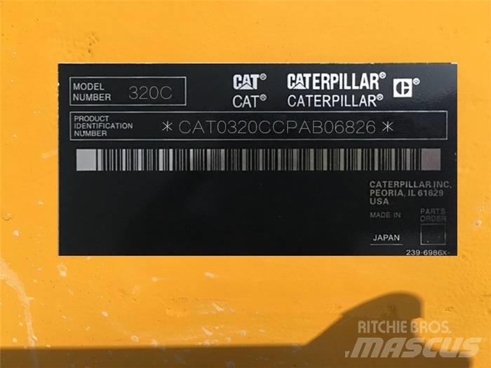 CAT 320 C L 履带挖掘机