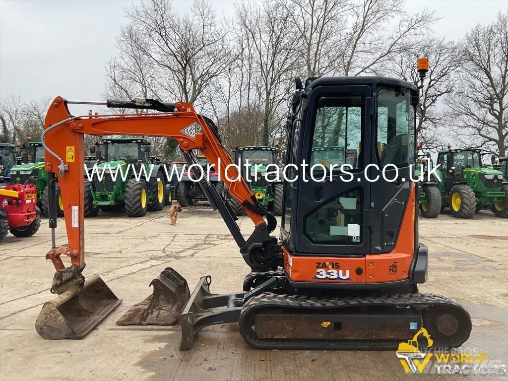 Hitachi ZX 33 U 小型挖掘机