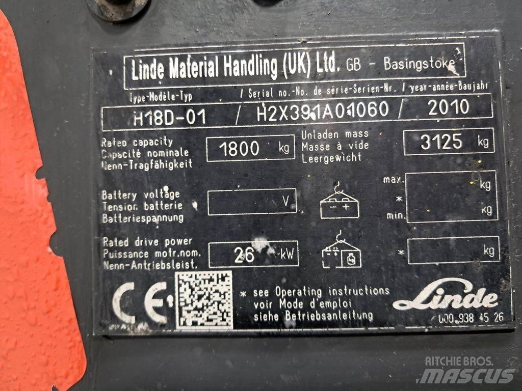 Linde H18D-01 柴油叉车