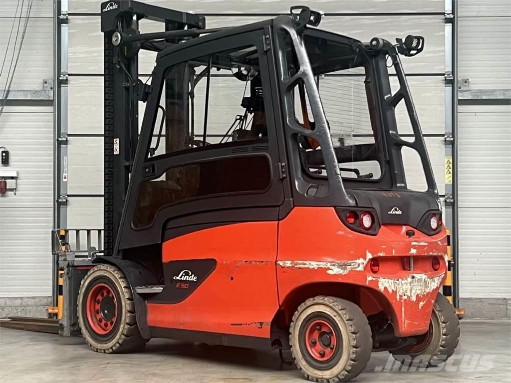 Linde E50HL-01 / 600 电动叉车