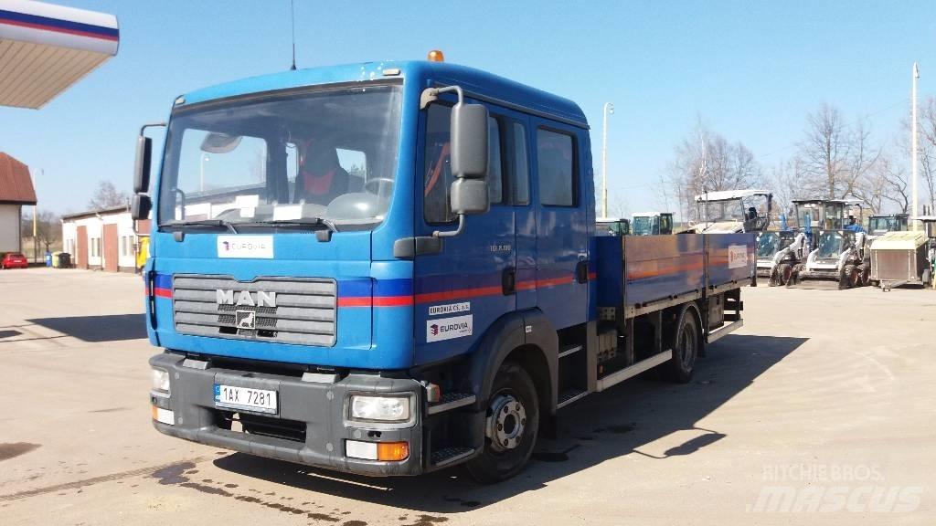 MAN TGL8.180 平板栏板货车