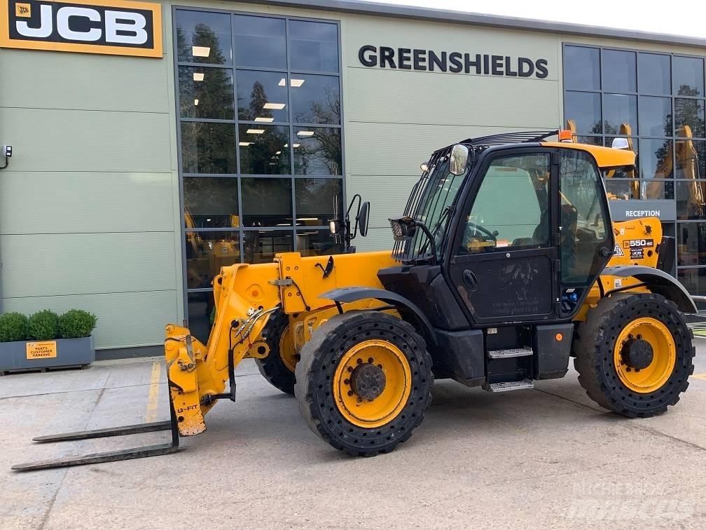 JCB 550-80 伸缩臂叉装车|叉装车