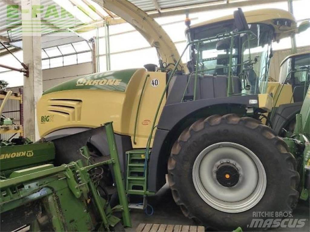 Krone big x 630 自走式青贮饲料收割机