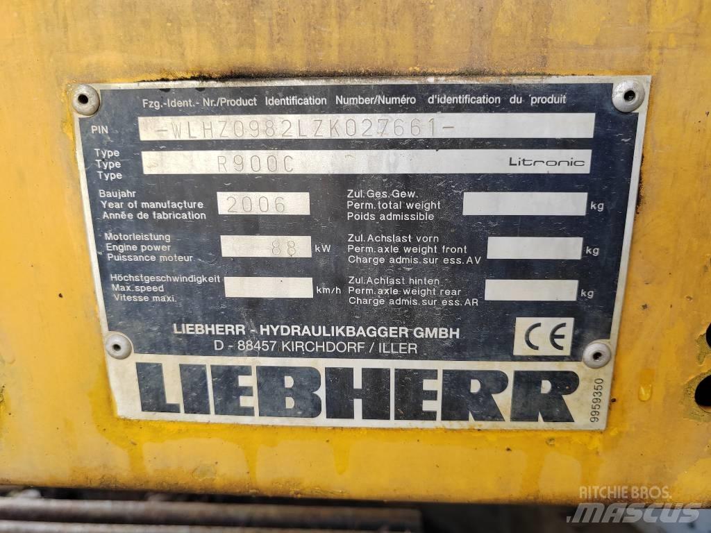 Liebherr R 900 C 履带挖掘机