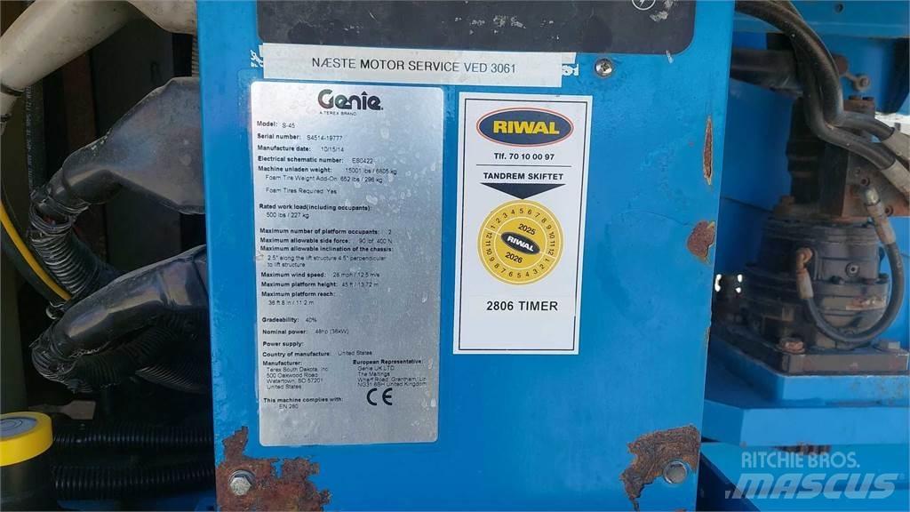 Genie S45 直臂高空工作平台