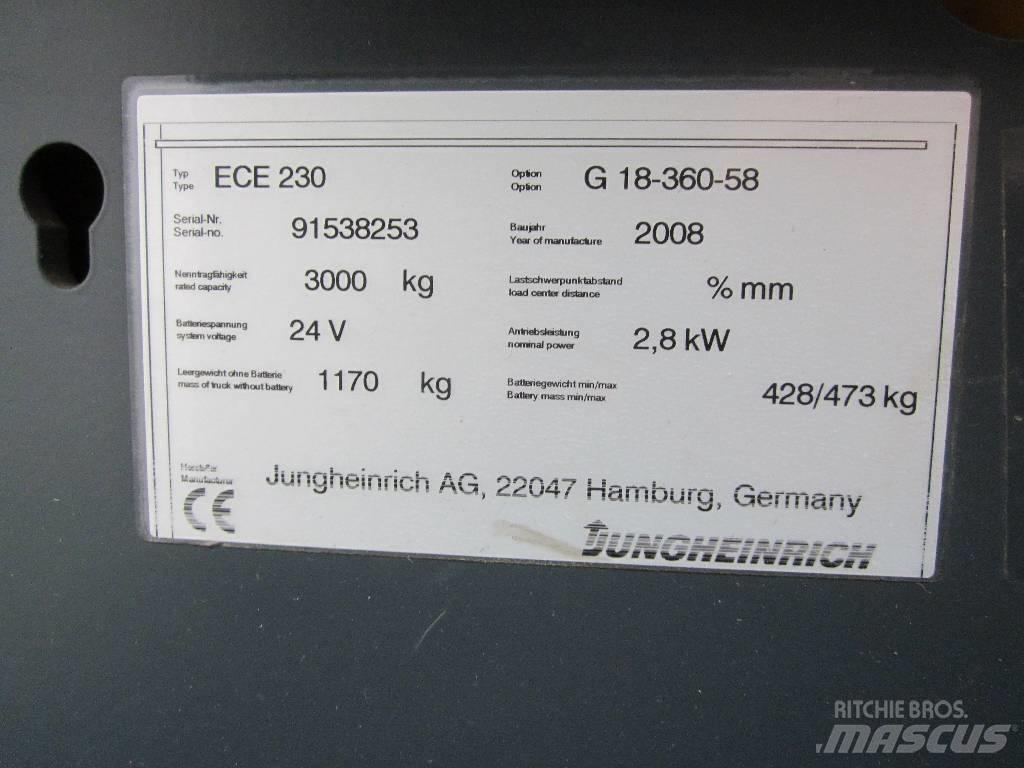 Jungheinrich ECE230 电动叉车