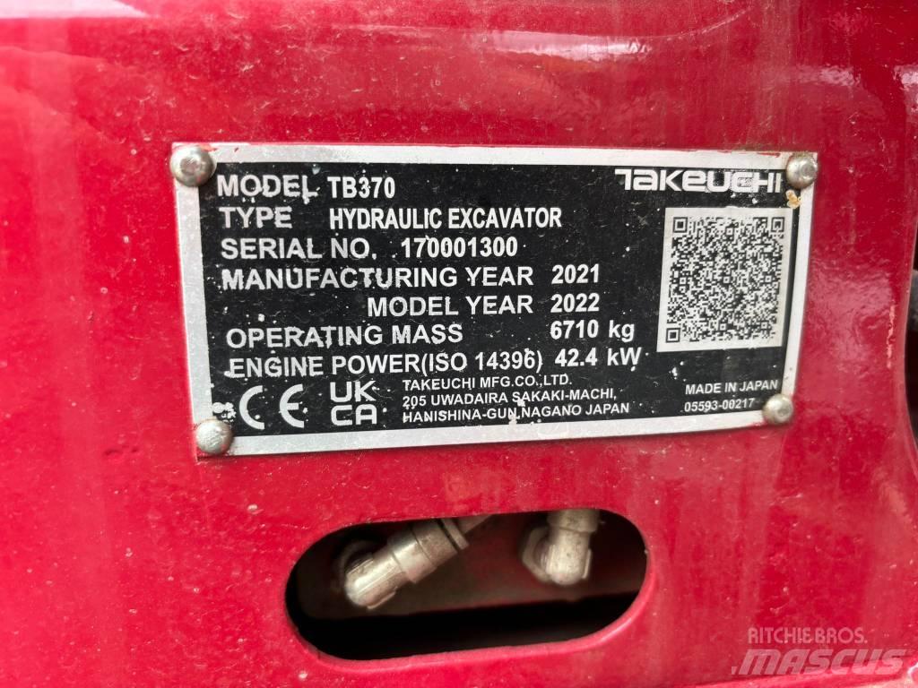 Takeuchi TB 370 小型挖掘机