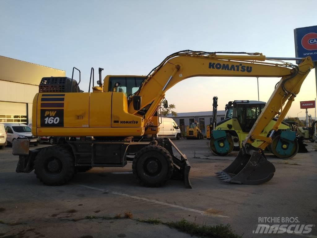 Komatsu pw160-11 轮式挖掘机