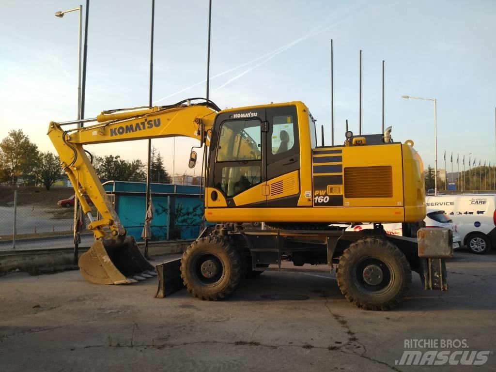 Komatsu pw160-11 轮式挖掘机