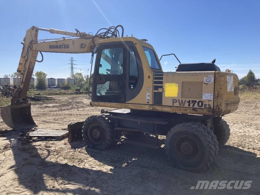 Komatsu PW 170-6 轮式挖掘机