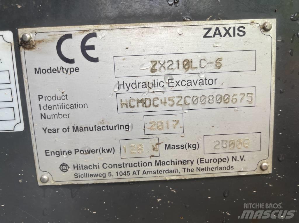 Hitachi ZX 210 LC-6 履带挖掘机