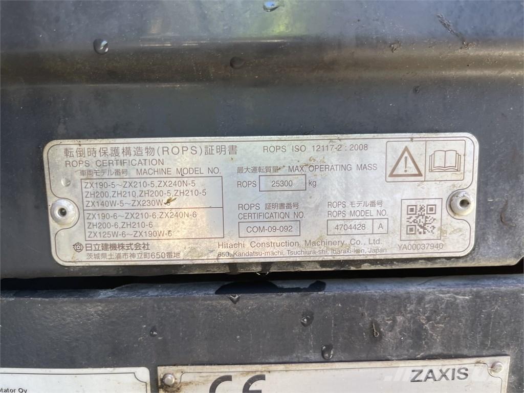 Hitachi ZX 210 LC-6 履带挖掘机