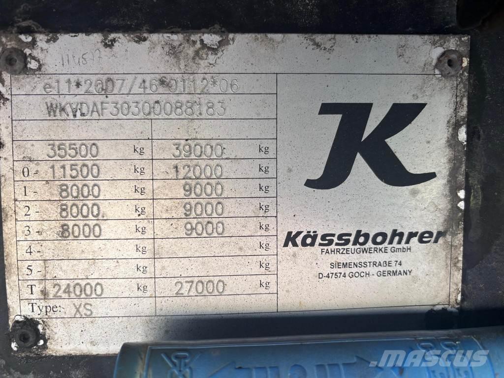 Kässbohrer Maxima 侧帘半挂车