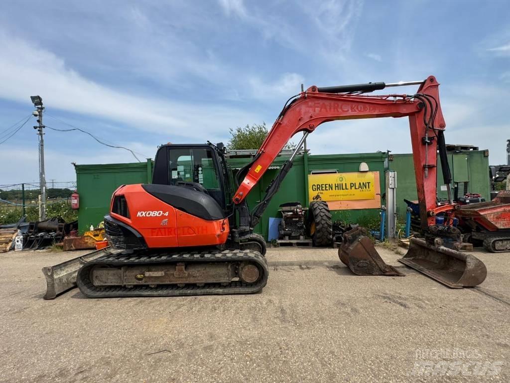 Kubota KX 008-4 小型挖掘机
