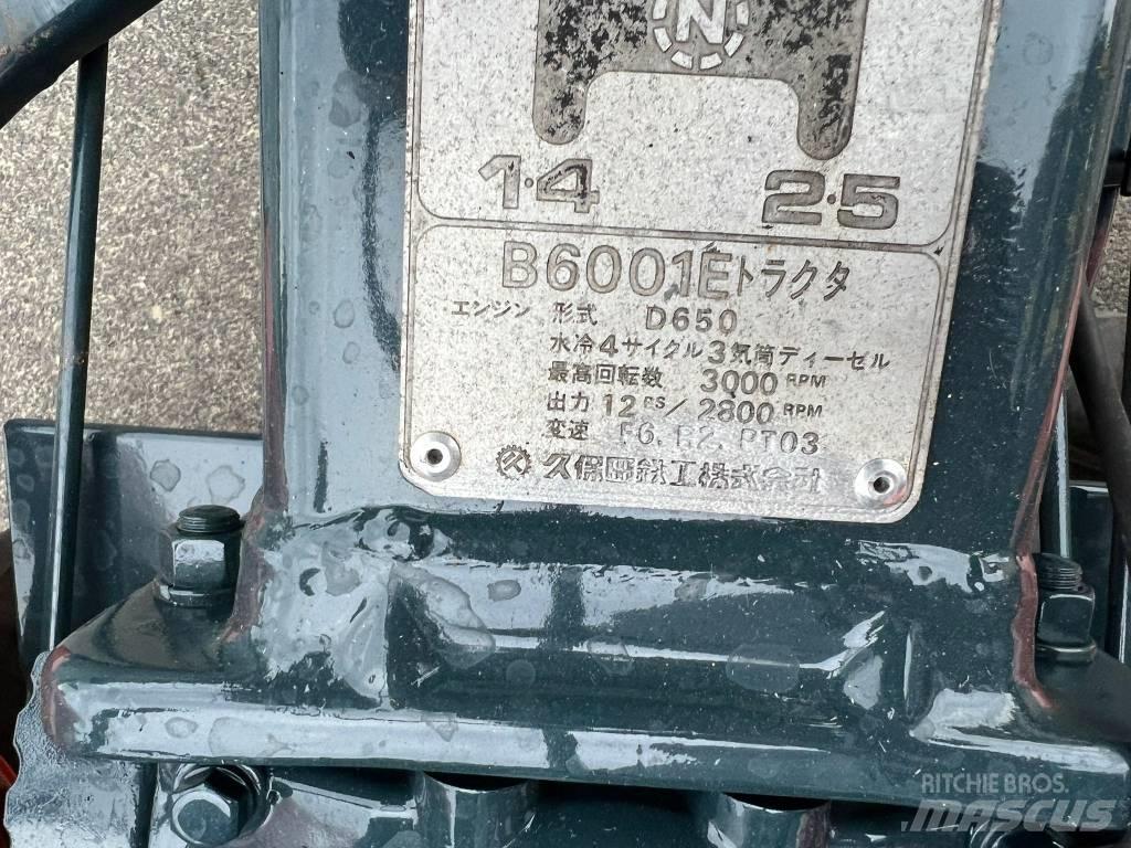 Kubota B 6001E 拖拉机/农用车