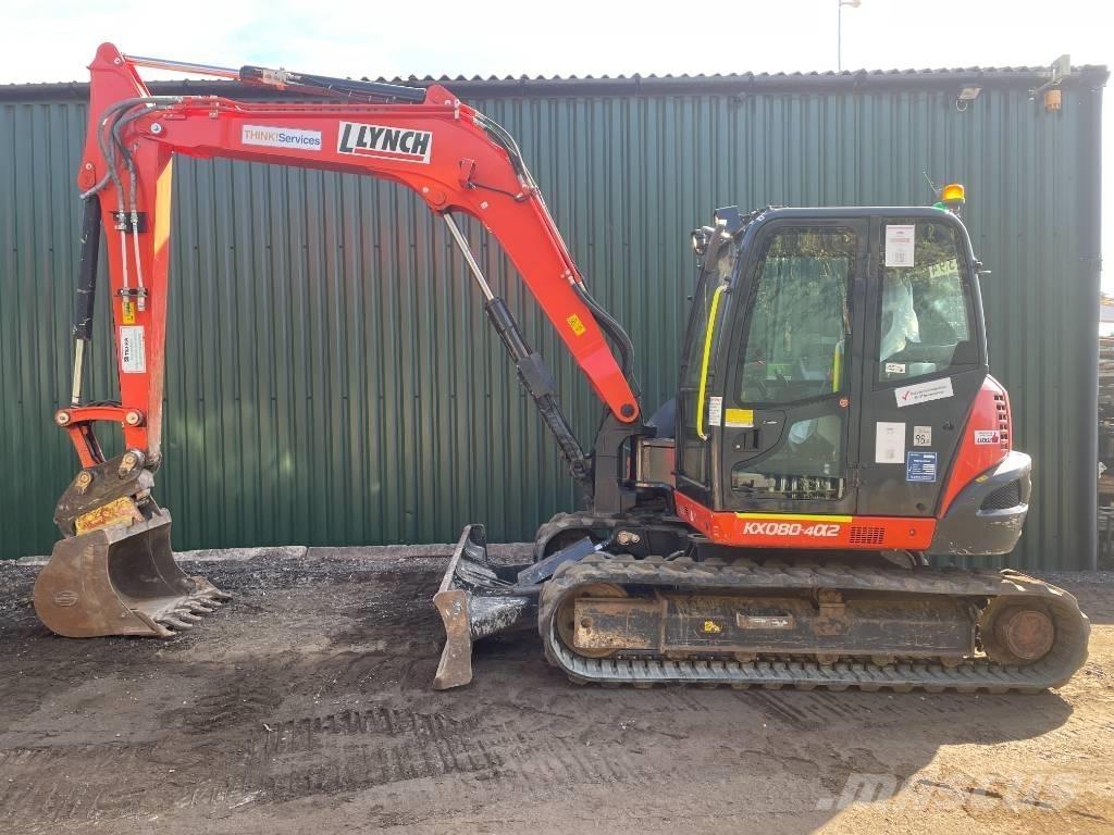 Kubota KX 080-4a2 中型挖掘机