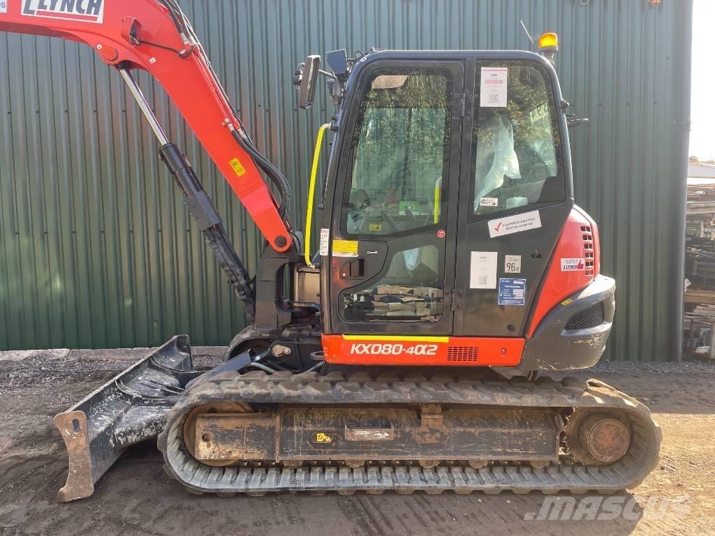 Kubota KX 080-4a2 中型挖掘机