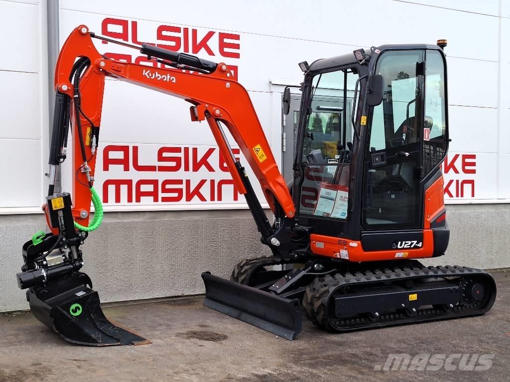Kubota U 27-4 小型挖掘机