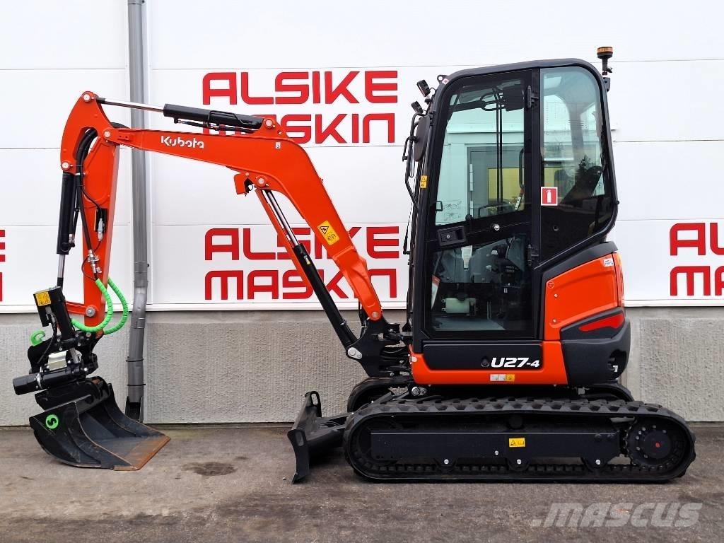 Kubota U 27-4 小型挖掘机